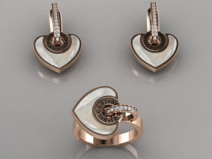 Bvlgari komplekt Model 3D