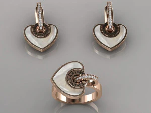 Bvlgari komplekt 3D Model