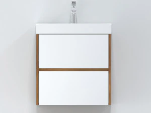 Bathroom cabinet with sink 3D Model