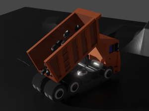 Kamaz Model 3D