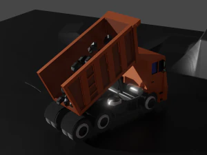 Kamaz 3D Model