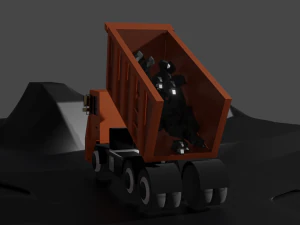 Kamaz 3D Model