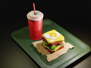 SANDWICH 3D Модель