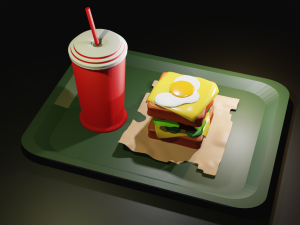 SANDWICH 3D Модель