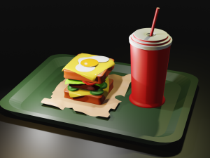 SANDWICH 3D Модель