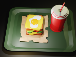SANDWICH 3D Модель