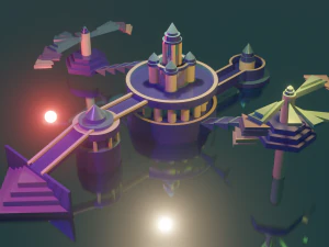 Ice palace 3D Model