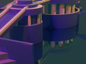 Ice palace 3D Model
