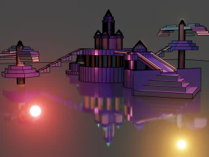 Ice palace 3D Model