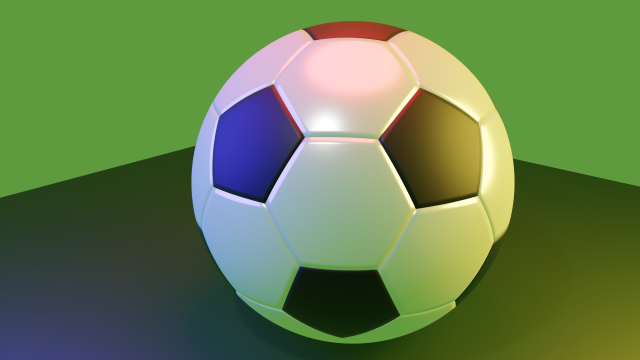 Soccer ball 3D Model .c4d .max .obj .3ds .fbx .stl .blend 