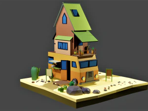 Camping car 3D Model