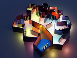 Labyrinth Model 3D