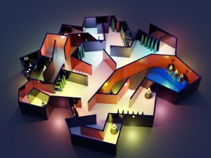 Labyrinth Model 3D