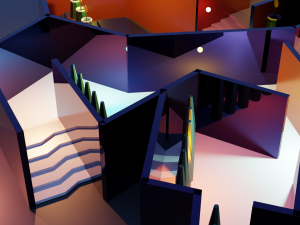 Labyrinth Model 3D