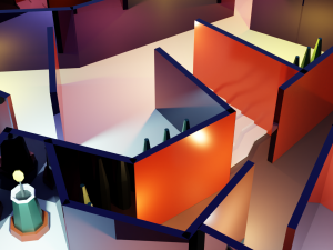 Labyrinth Model 3D