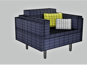 Armchair 3D Model
