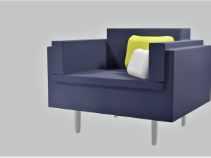 Armchair 3D Model