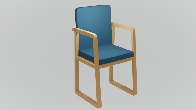 Chair 3D 模型 .c4d .max .obj .3ds .fbx .stl .blend 