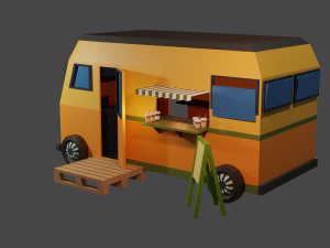 Mobile coffee 3D Model