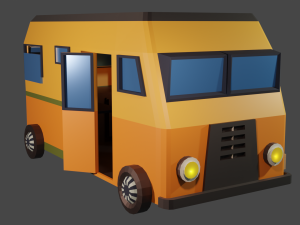 Mobile coffee Model 3D