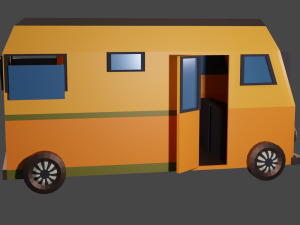 Mobile coffee Model 3D