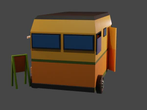 Mobile coffee 3D Model