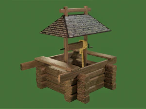 Model collection Water well 3D Model