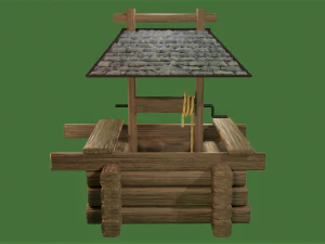 Model collection Water well 3D Model