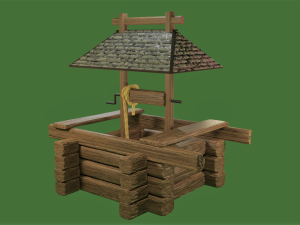 Model collection Water well 3D-Modell