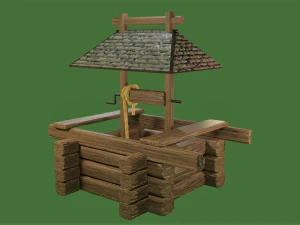 Model collection Water well 3D Model