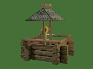 Model collection Water well 3D-Modell
