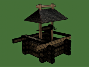Model collection Water well 3D-Modell