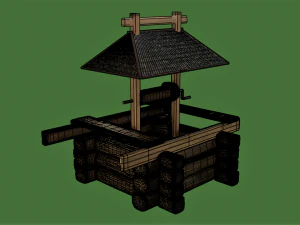Model collection Water well 3D Model