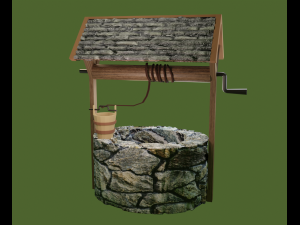 Model collection Water well 3D-Modell