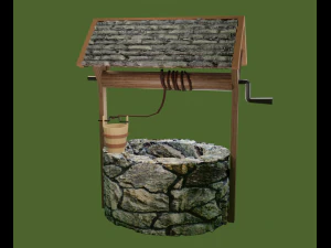 Model collection Water well 3D Model