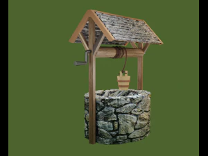 Model collection Water well 3D Model