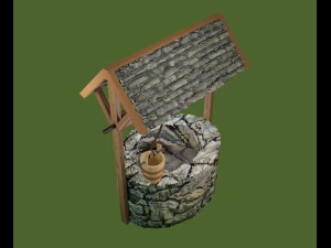 Model collection Water well 3D Model