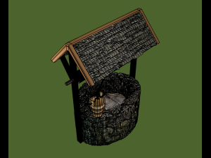 Model collection Water well 3D-Modell