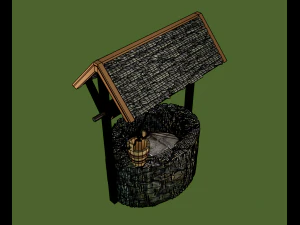 Model collection Water well 3D Model