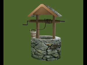 Model collection Water well 3D Model