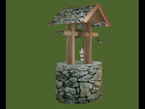 Model collection Water well 3D Model