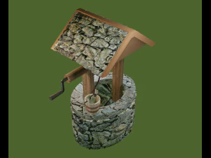 Model collection Water well 3D Model