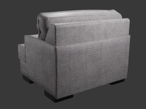 Chair with cushion 3D Model