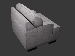 Chair with cushion Modelo 3D