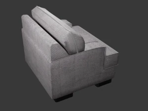 Chair with cushion 3D Model