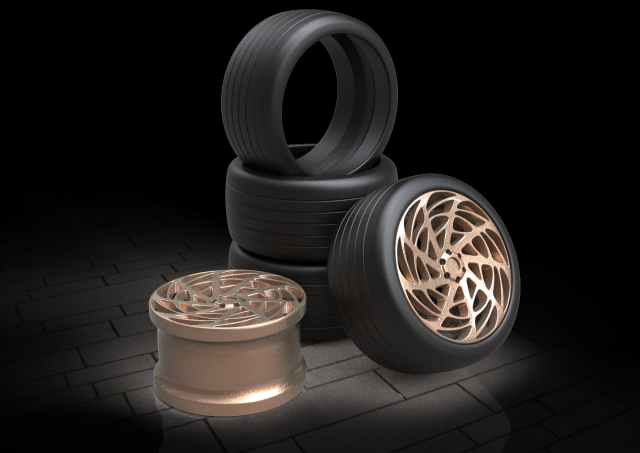 Wheels Modèles 3D en vedette .c4d .max .obj .3ds .fbx .stl .blend 