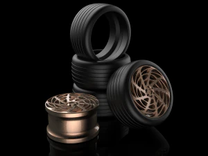 Wheels 3D Print Model