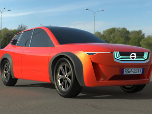 Stationwagon 3D Model