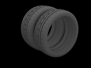 Tire 3D 프린트 모델