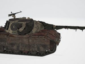 E75 Tank TS Kampfgruppe Becken from world of tanks Model 3D
